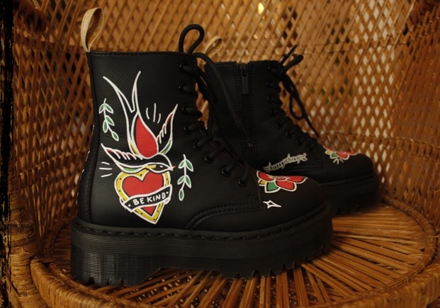 Dr martens store con disegni