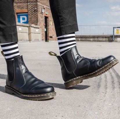 How to Wear Dr. Martens 2976 White Platform Chelsea Boots