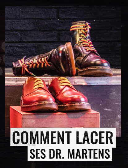 Signification lacet doc martens Clearance